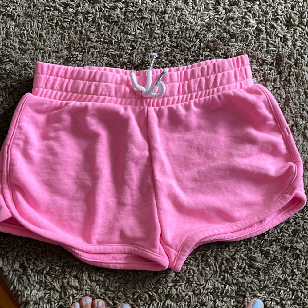 Girls pink shorts